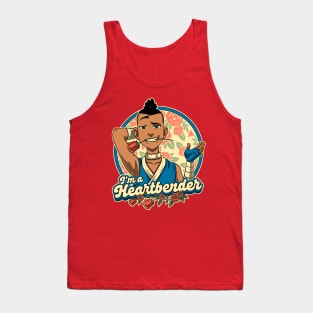 Heart Bender - Funny Water Character Tank Top